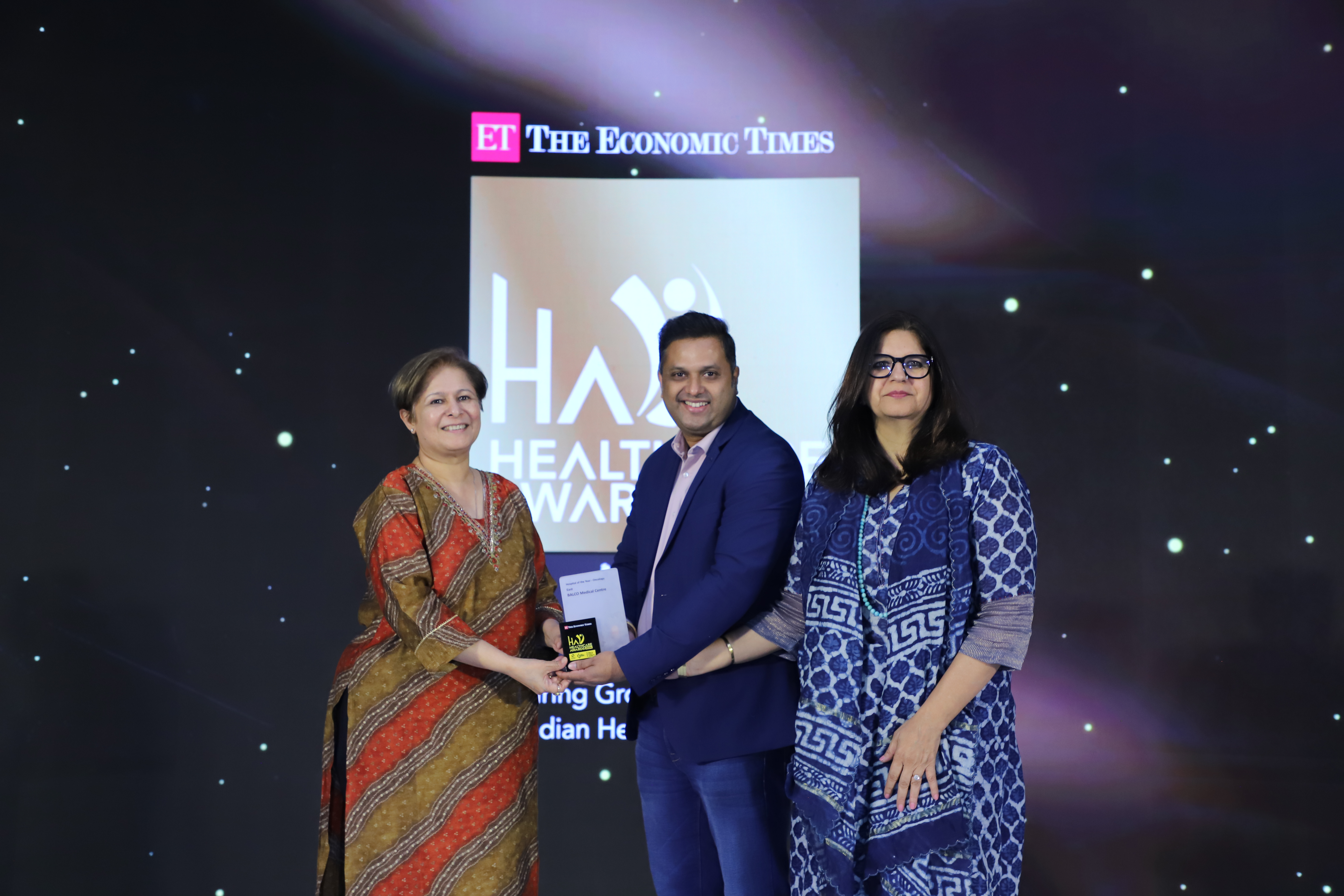'Hospital of the Year (East) - Oncology' award at the Economic Times Healthcare Awards 2024
