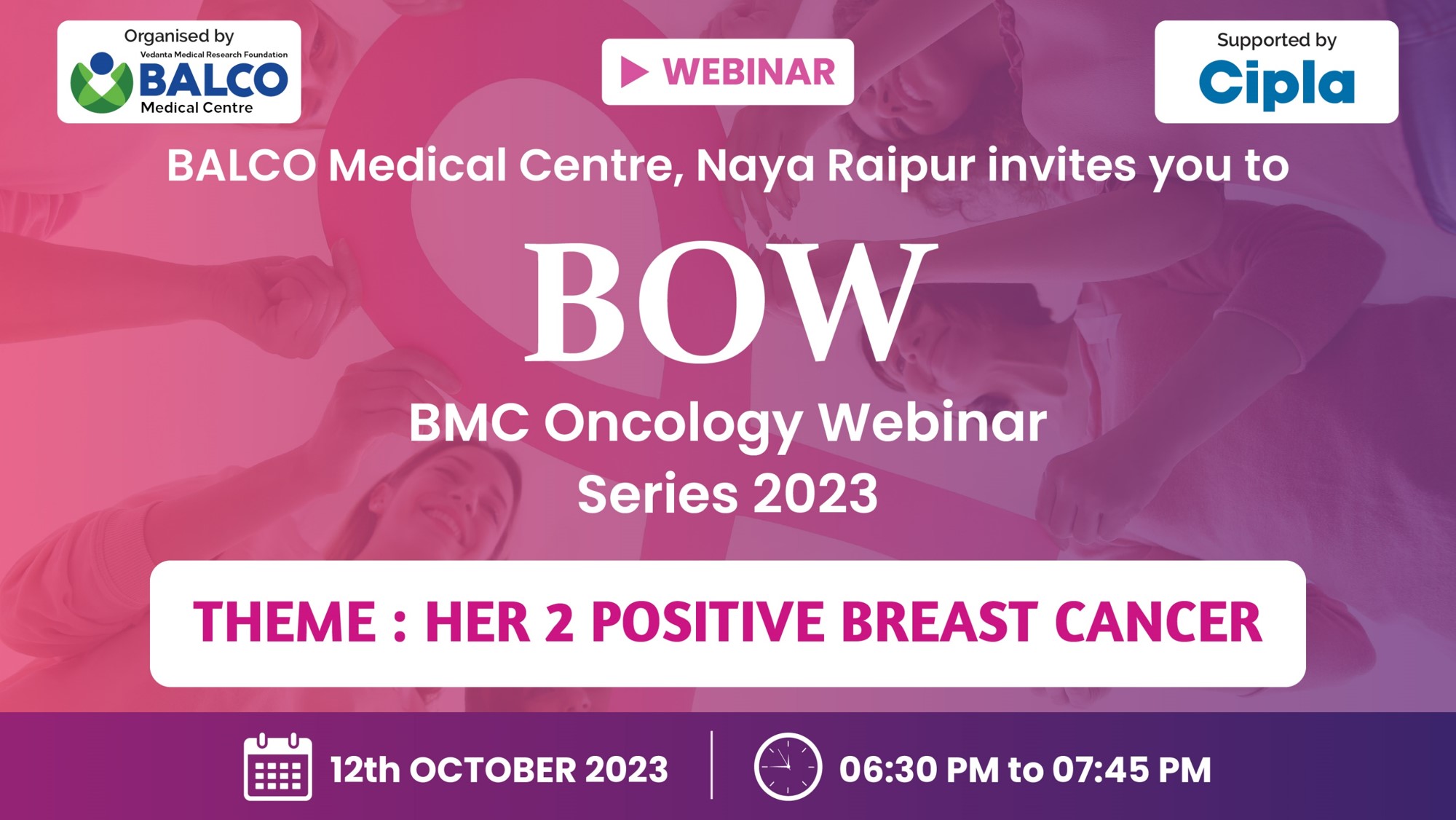 BOW (BMC Oncology Webinar)