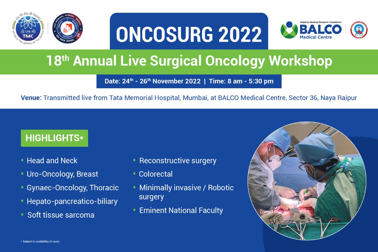   18th Annual Live Surgical Oncology Workshop - ONCOSURG 2022