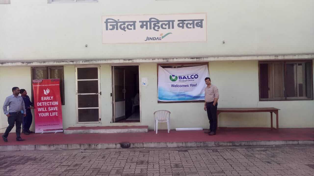 CANCER DETECTION CAMP AT JINDAL STEELS AND POWER