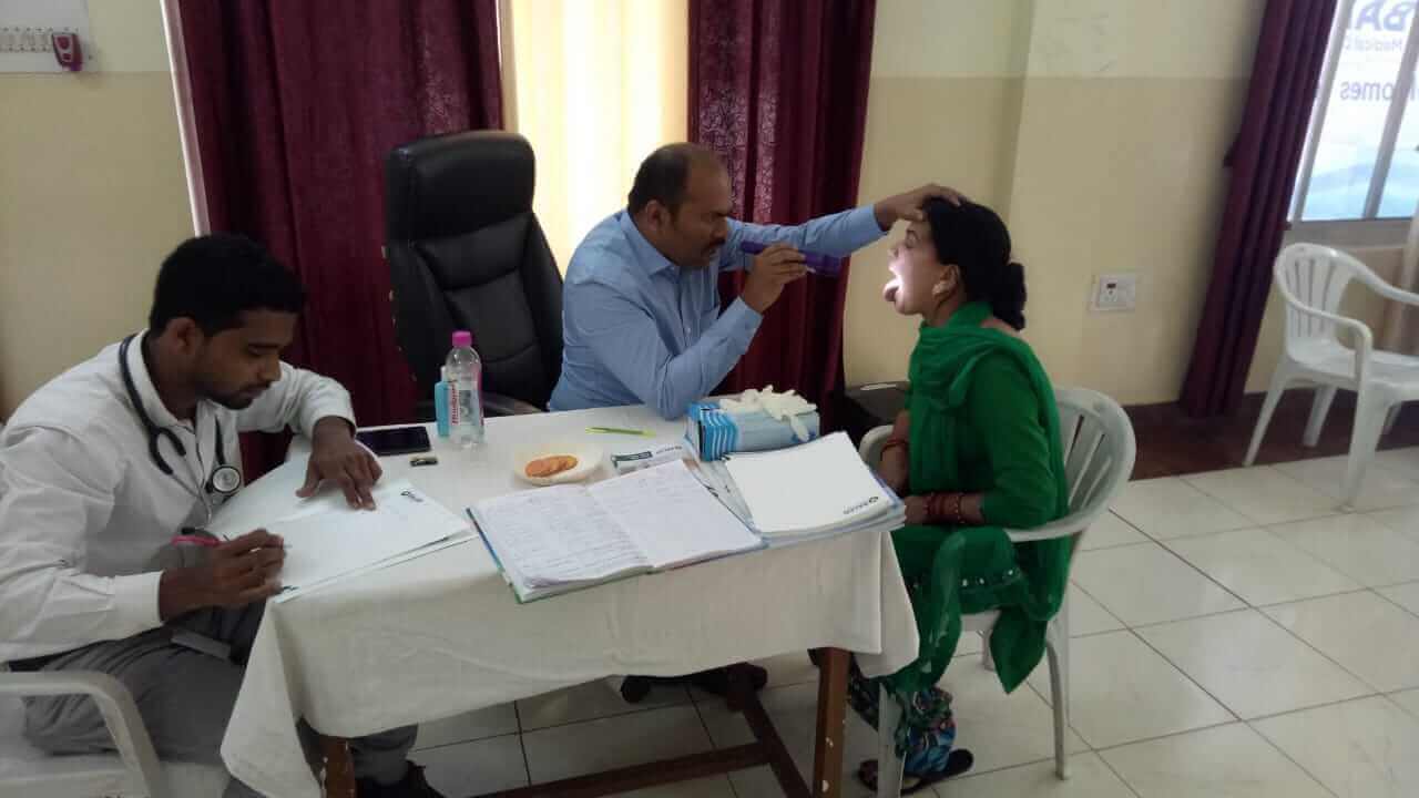 CANCER DETECTION CAMP AT JINDAL STEELS AND POWER