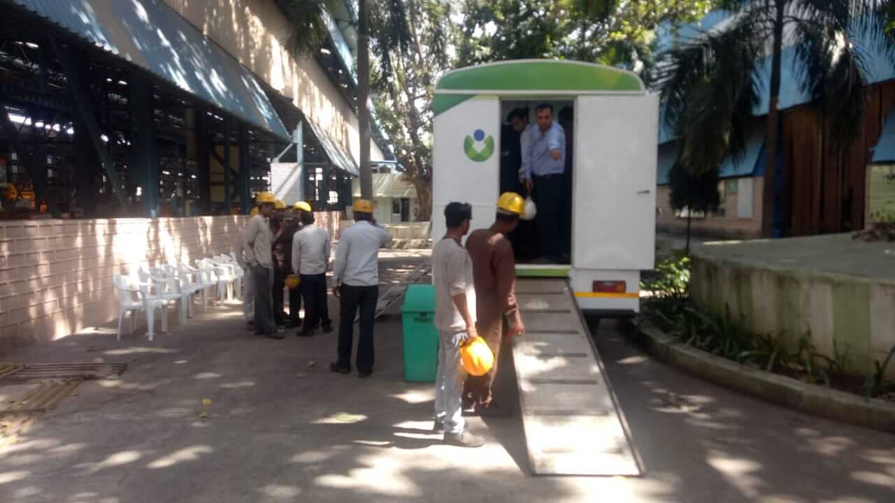 CANCER DETECTION CAMP AT JINDAL STEELS AND POWER