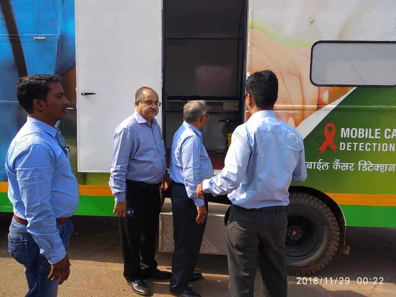 Free Cancer Screening Camp at Mahasamund